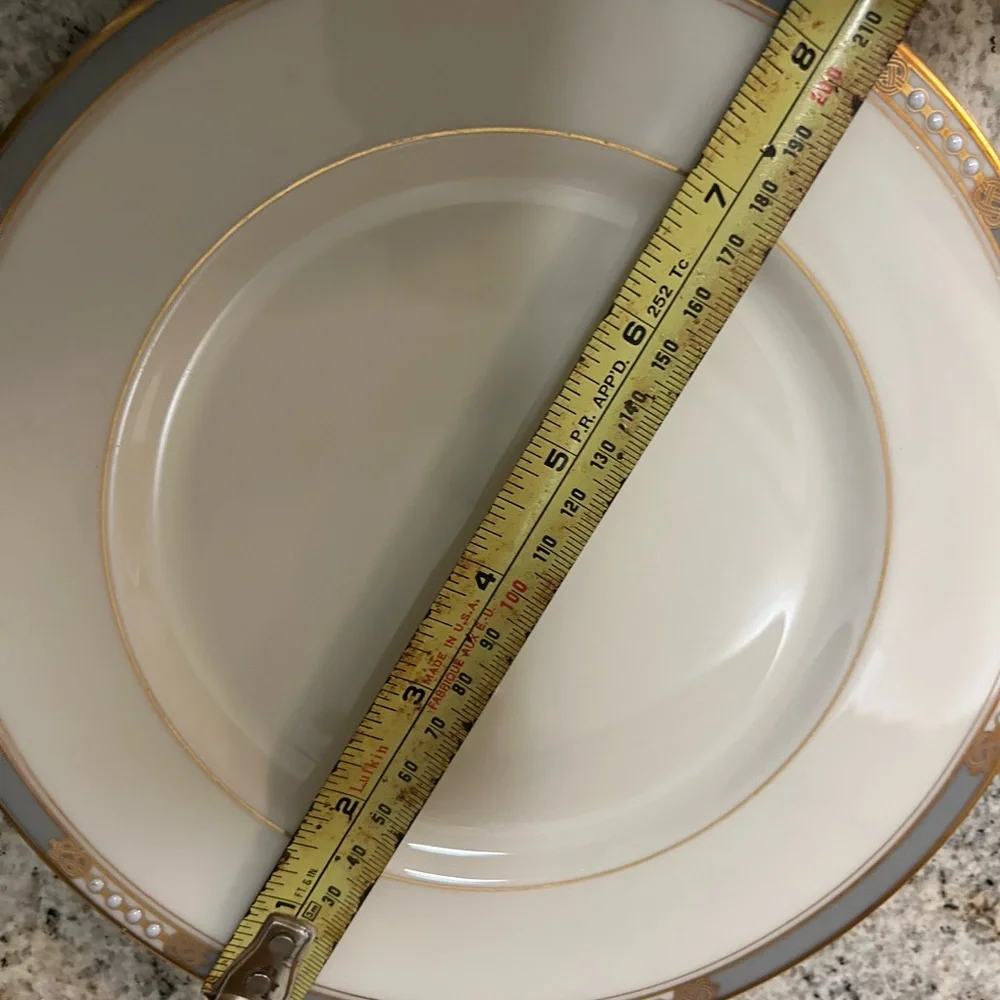 LENOX “McKinley” Pattern- 6 side salad Plates 8 1/2”